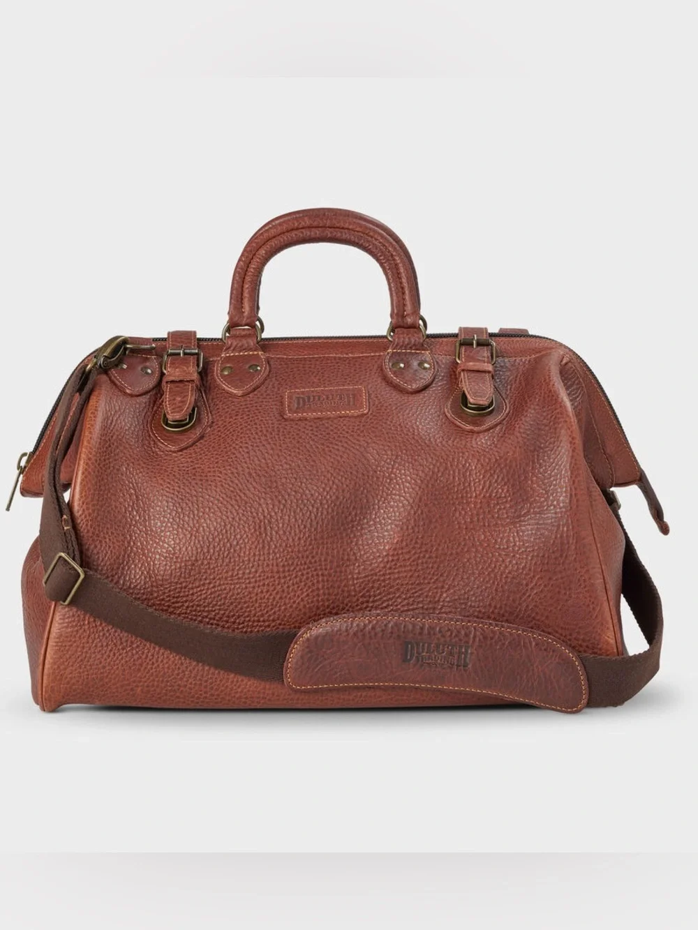 DULUTH TRADING CO Lifetime Leather AWOL Bag 2.0 NEW